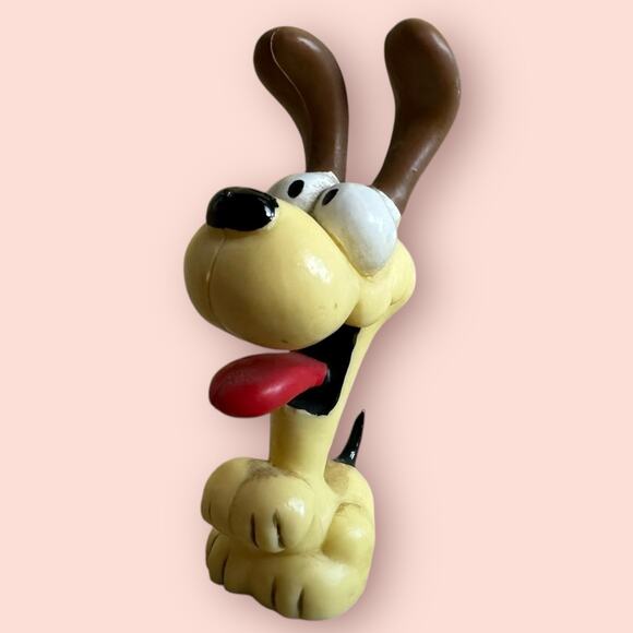 Vintage Garfield Figurines 1980s Odie united feature syndicate - Picture 7 of 10